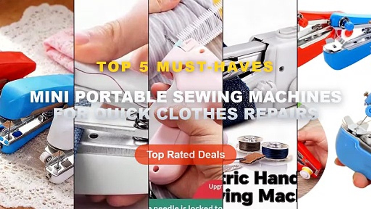 Why Everyone Is Buying Mini Portable Sewing Mac...