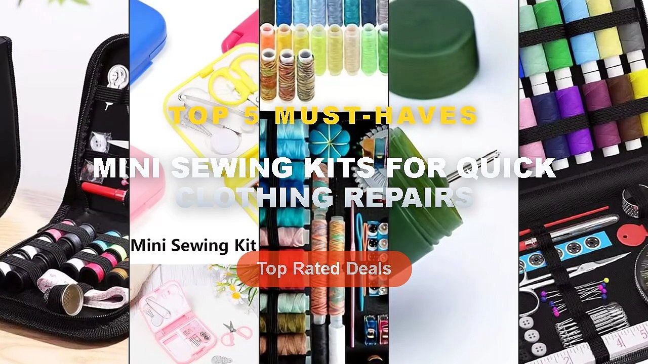 Mini Sewing Kits For Quick Clothing Repairs: To...