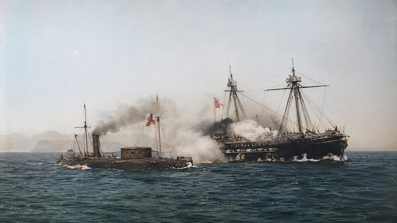 The War of the Pacific Battle Between Esmeralda and Huáscar