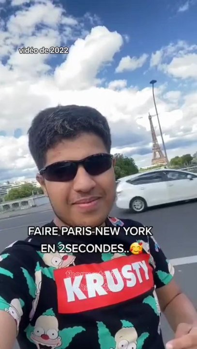 Faire Paris - New York en 2 secondes 🎉