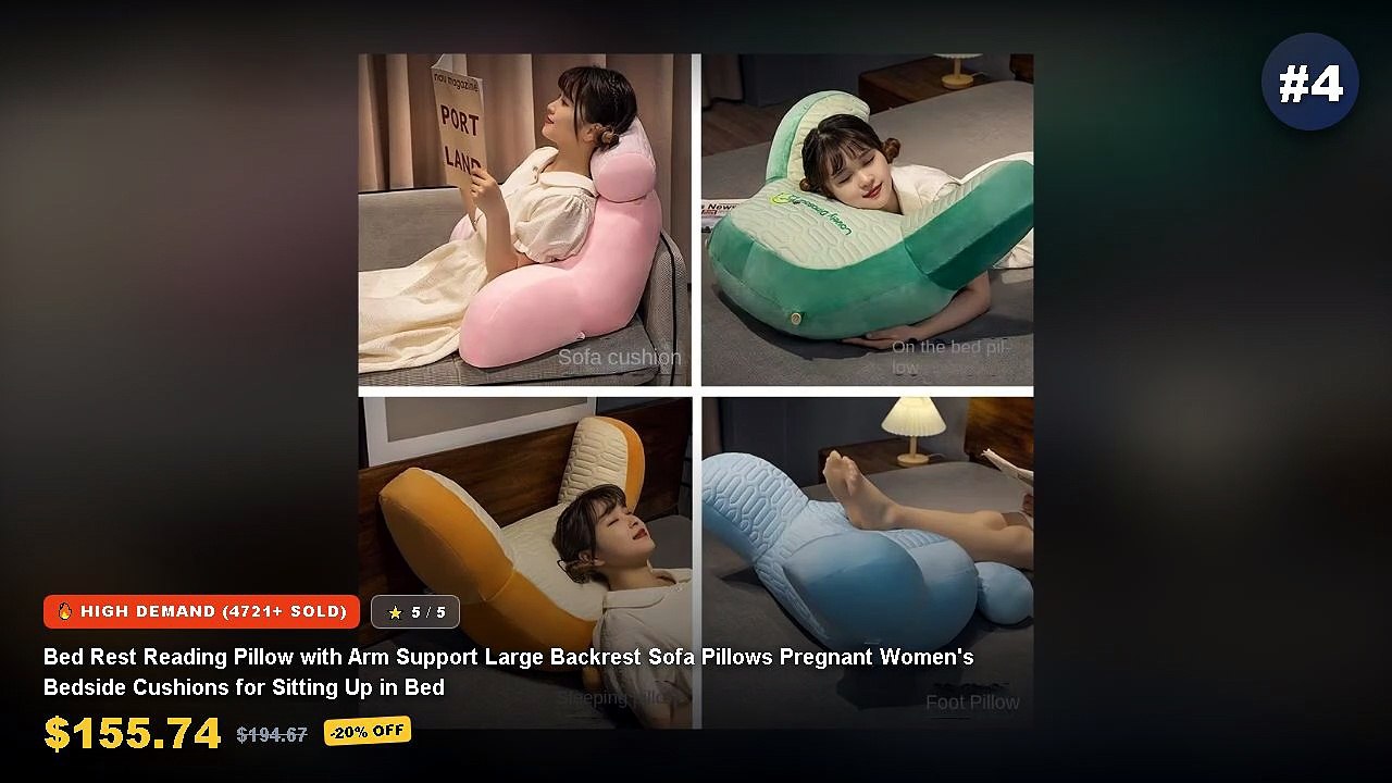 Why Everyone Is Buying Bed Wedge Pillows For Re...