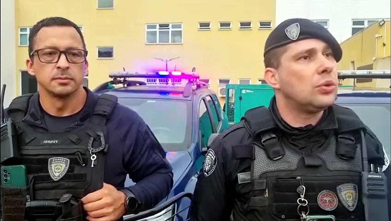 “Foram pegos no ato”, diz GM sobre dupla detida após furto em depósito em Cascavel