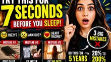 Try This 7-Second Test Before You Sleep | 3 Healthy Habits to Try