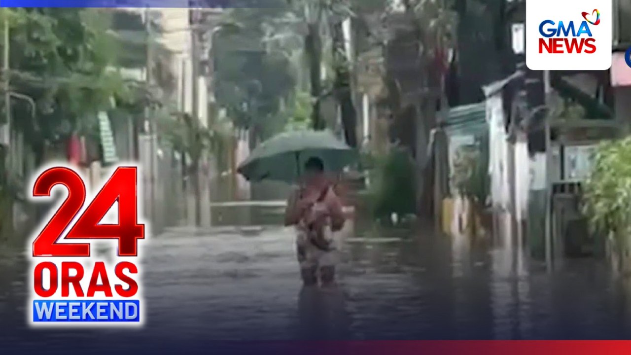 Ilang lugar sa Bulacan, lubog sa baha na sinabayan ng high tide | 24 Oras Weekend