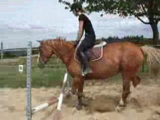 Kidjy sur un mini croisillon