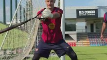 Joan García regresa a los entrenamientos con el Barça