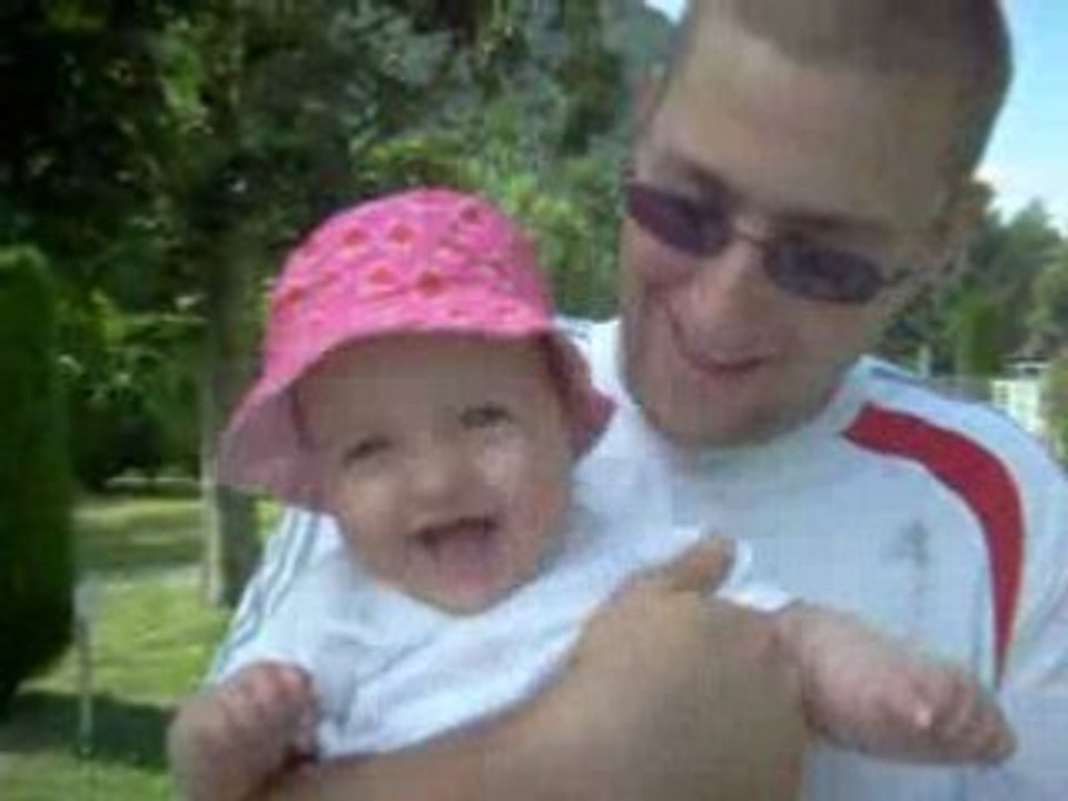 marion rigole avec papa