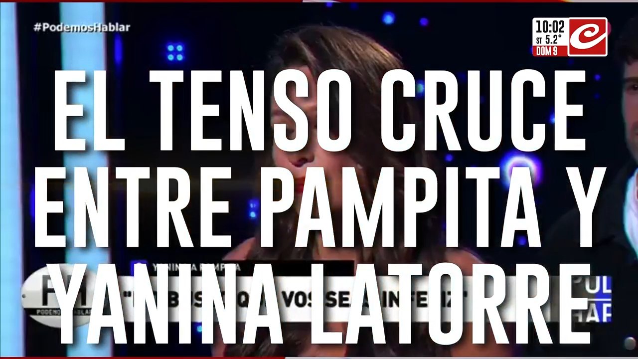 ¡Se sacaron chispas en vivo! Tenso cruce entre Pampita y Yanina Latorre por Pico Mónaco