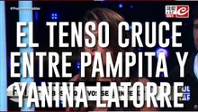 ¡Se sacaron chispas en vivo! Tenso cruce entre Pampita y Yanina Latorre por Pico Mónaco