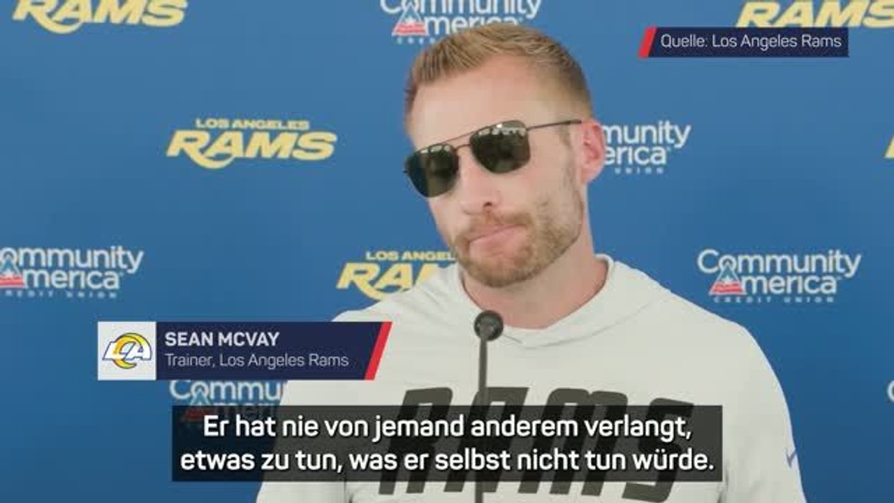 "Es gab keine Schwächen": McVay mit viel Lob für Rückkehrer Donald