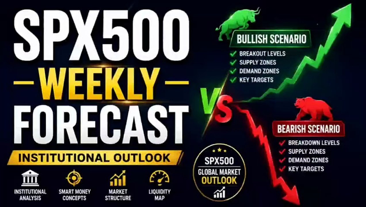 SPX500 Weekly Forecast: Institutional Outlook & SMC Analysis