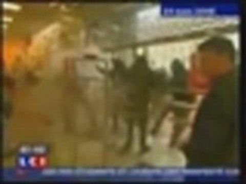 Emeutes plus explosions