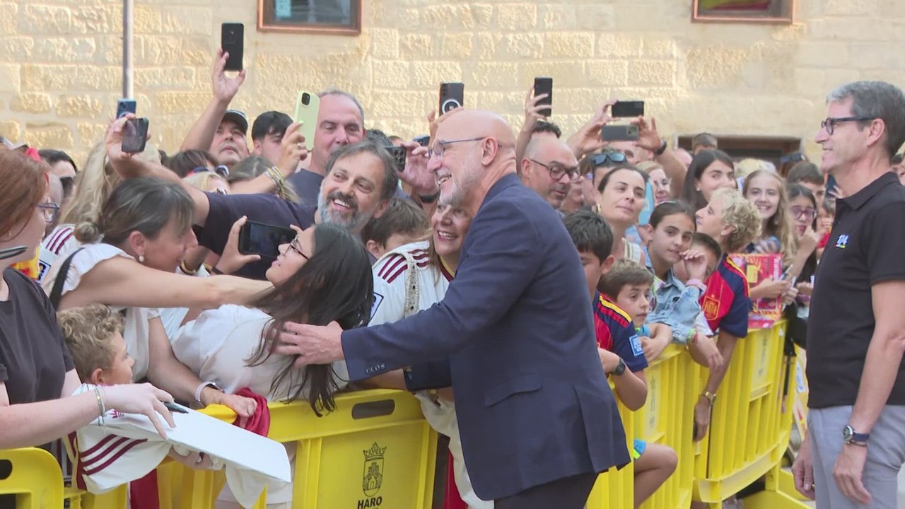 Nombre: Luis de la fuente recibimiento en, Haro, la Rioja
