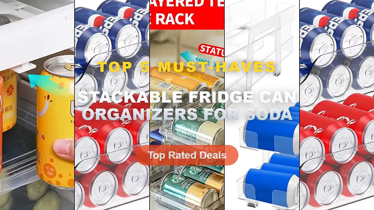 Top 5 Best Stackable Fridge Can Organizers For...