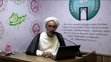 19 Nisan 2025 Peygamber Efendimizden (s.a.a) İmam Ali (a.s)'a Nasihatler-41 (Şaka ve adabı-2)