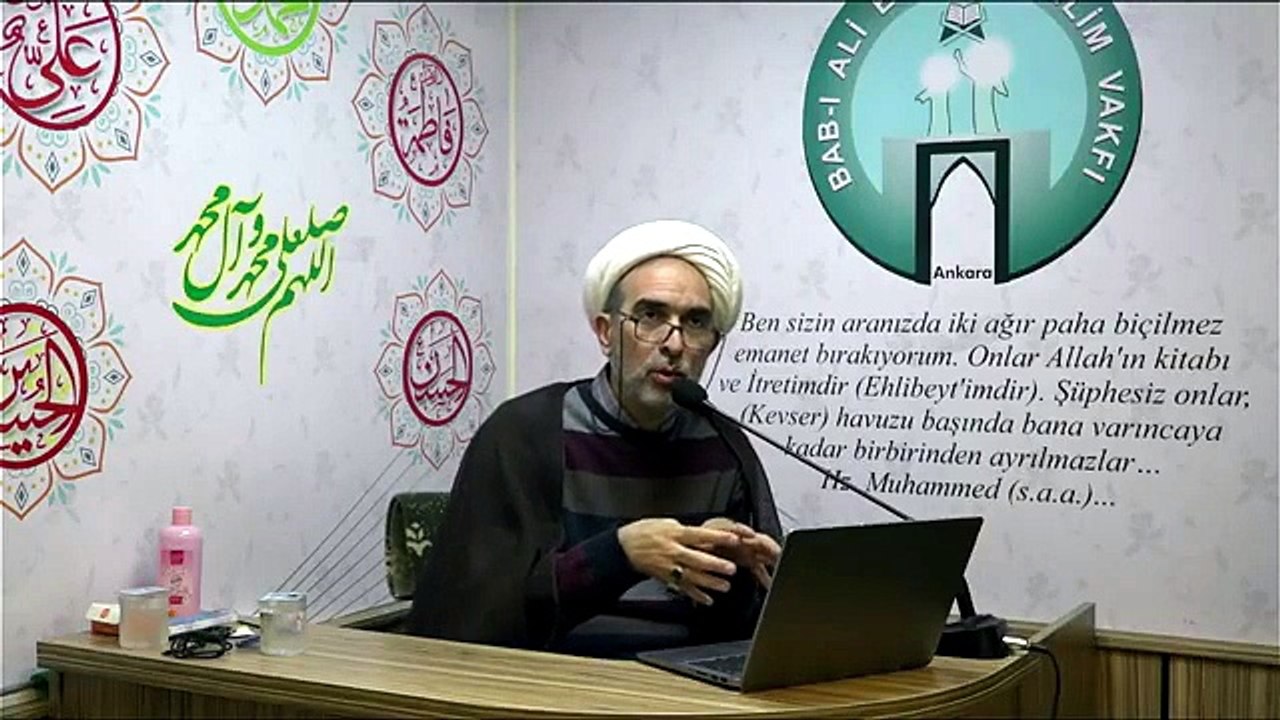 12 Nisan 2025 Peygamber Efendimizden (s.a.a) İmam Ali (a.s)'a Nasihatler-39 (Şaka ve adabı-1)