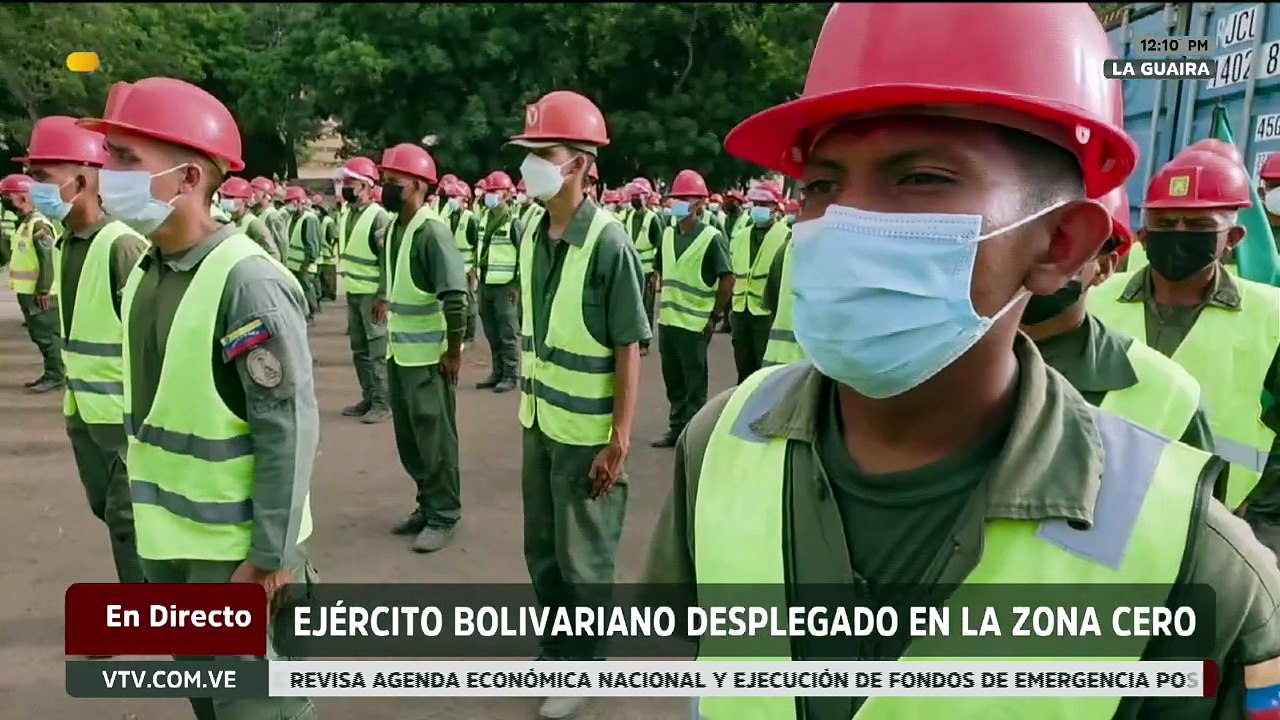 Continúan los trabajos de despeje y recuperación vial en Caraballeda