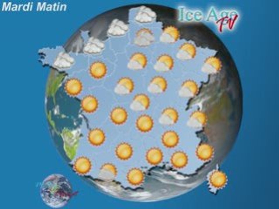 Meteo du Mardi 15 juillet 2008