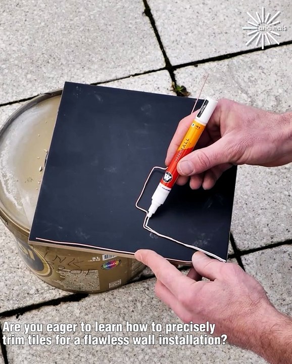 Learn expert techniques for flawless tile cuts! 🛠️✨