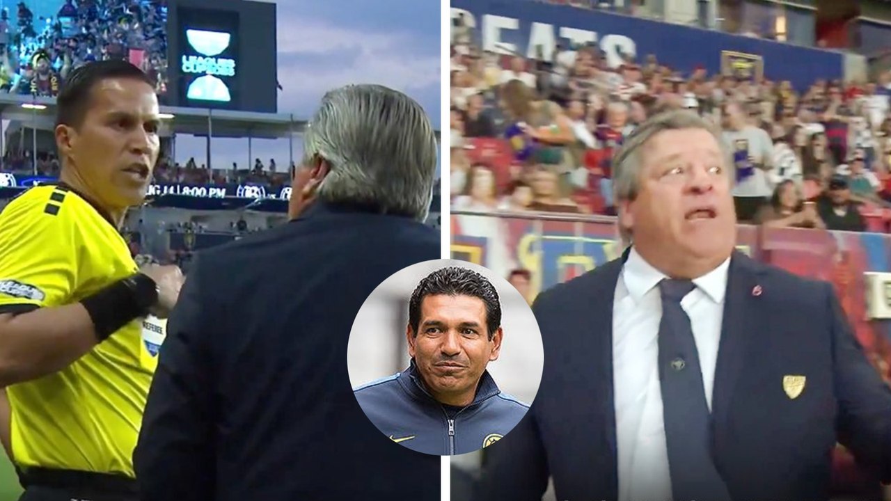 Auxiliar de Miguel Herrera, Álvaro Galindo, habla sobre la expulsión del DT de Atlante en Leagues Cup