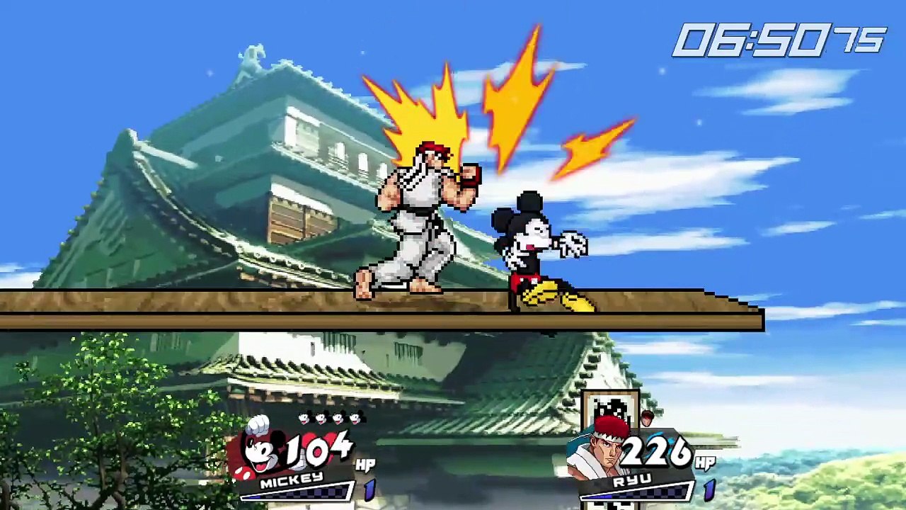 K2R2 Gameplay: Prism Cross Chronicle Mode as Mickey