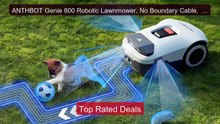 ANTHBOT Genie 800 Robotic Lawnmower, No Boundary Cable,  Max. 1500... -- Best Deal 2026 | Shop Now!