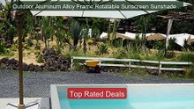 Outdoor Aluminum Alloy Frame Rotatable Sunscreen Sunshade U... -- Top Pick 2026 | Unbeatable Price!
