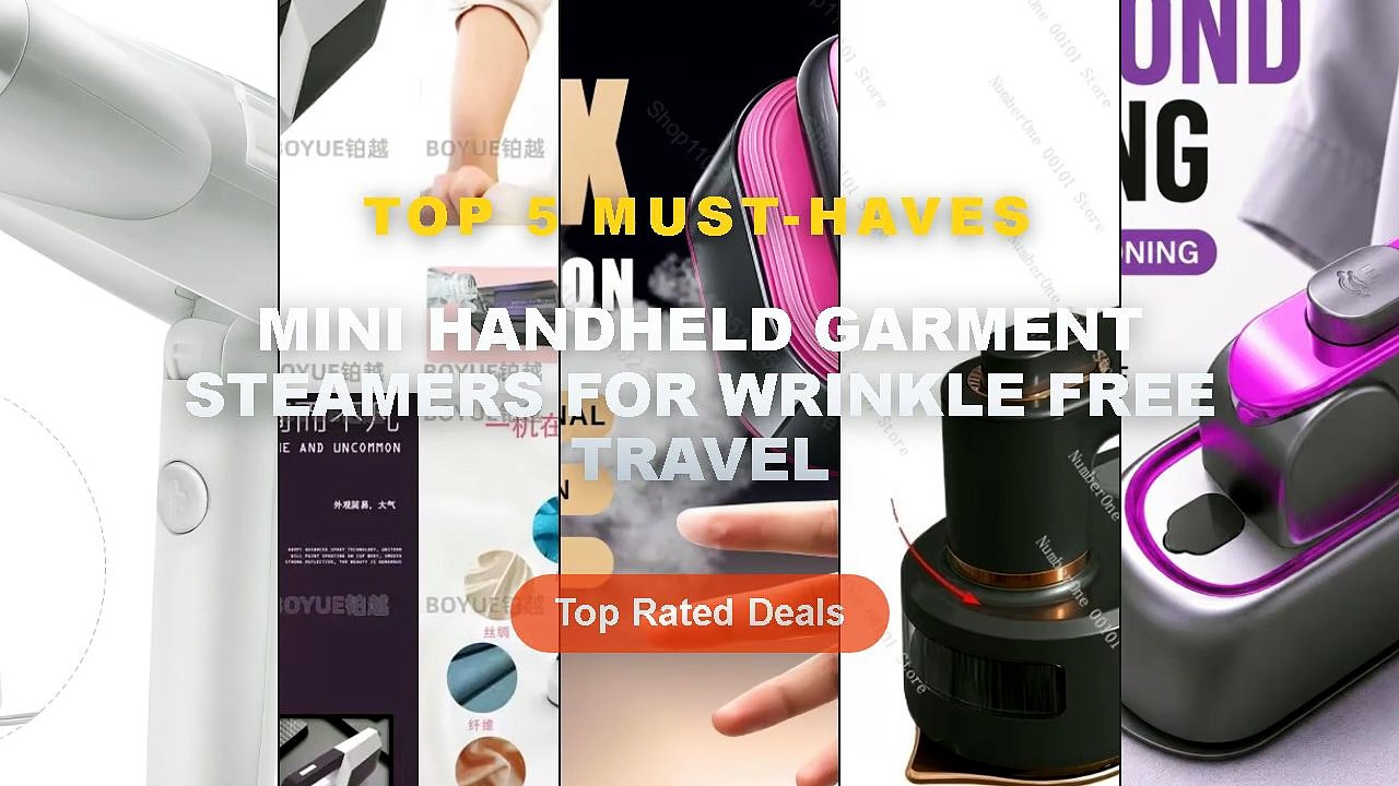 Don't Buy Mini Handheld Garment Steamers For Wrinkle Free Travel Before Watching This!