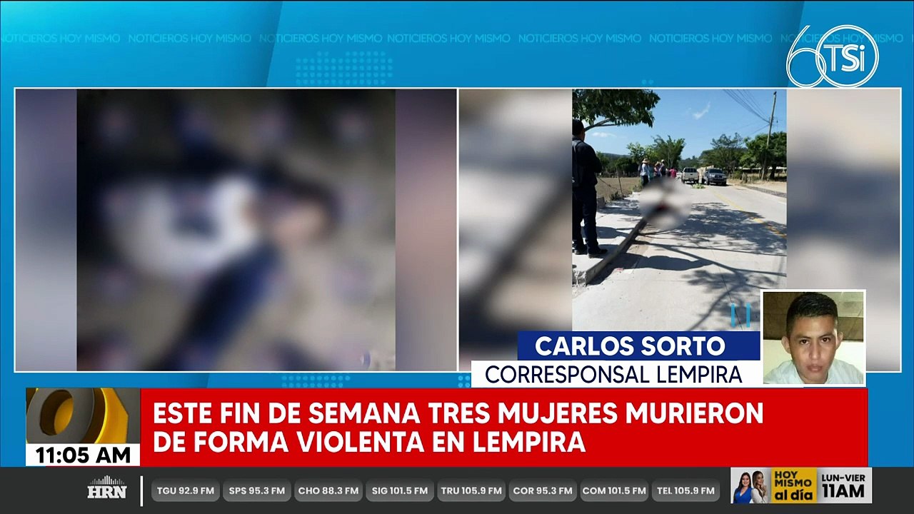 Matan a tres mujeres de manera violenta en Lempira