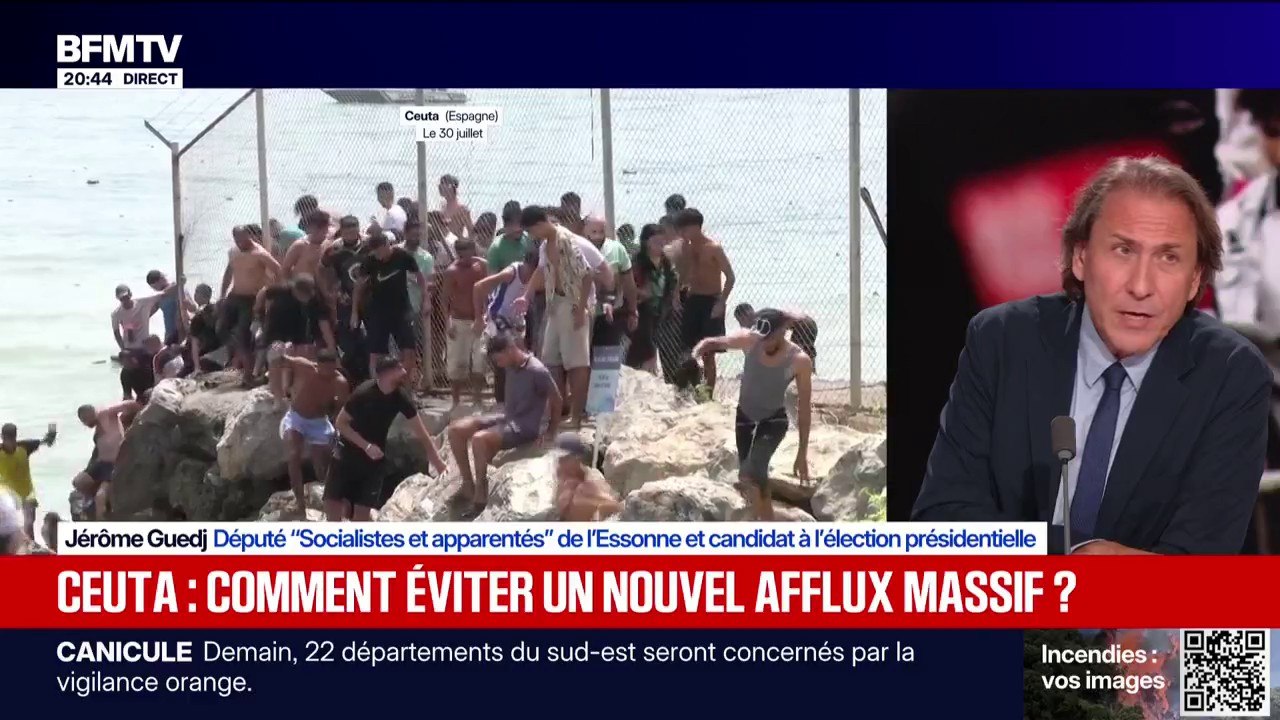 Crise migratoire à Ceuta: “L’idée que c’est un “el dorado” qui permet de rentrer en Europe est fausse”, estime Jérôme Guedj, député “Socialistes et apparentés” de l’Essonne