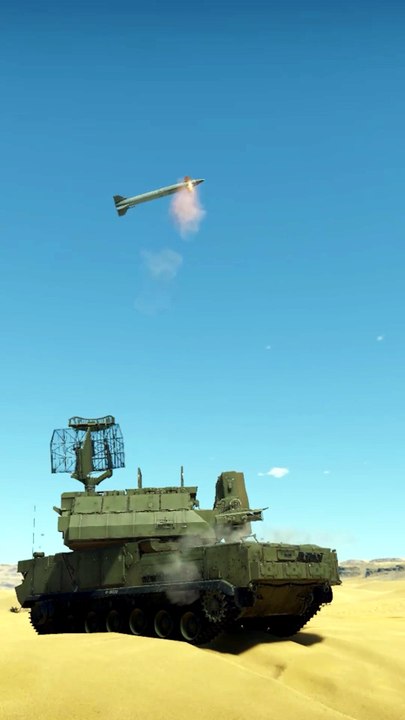 Tor-M1 SAM Vertical Launch Interception!