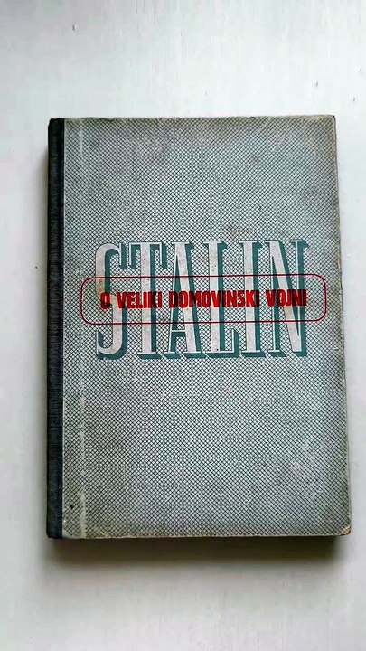 1947 Slovenian edition On the Great Patriotic War