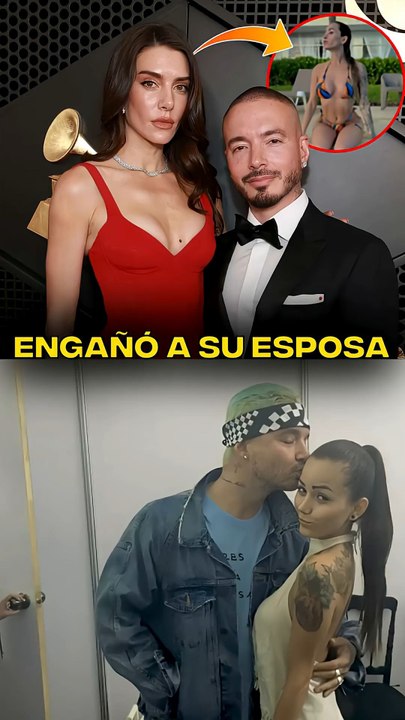 La prueba de que J Balvin le fue infiel a su mujer