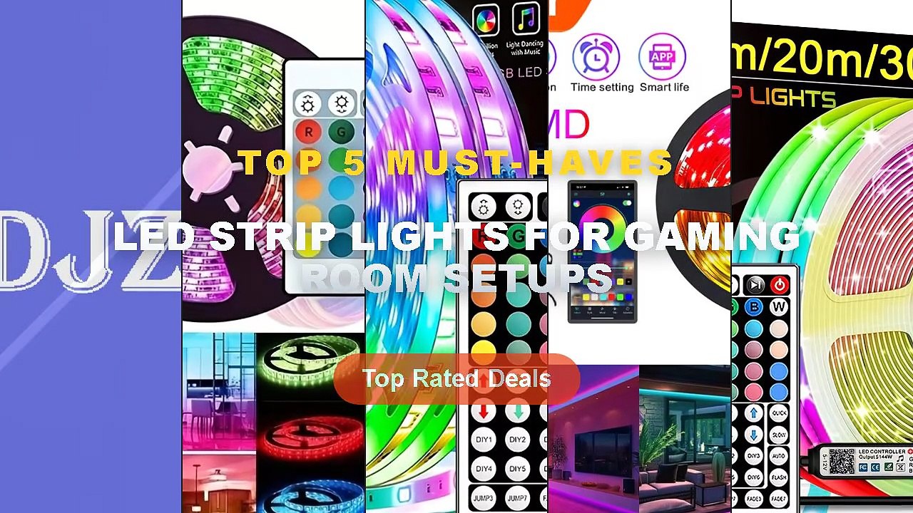 Best LED Strip Lights For Gaming Room Setups on...