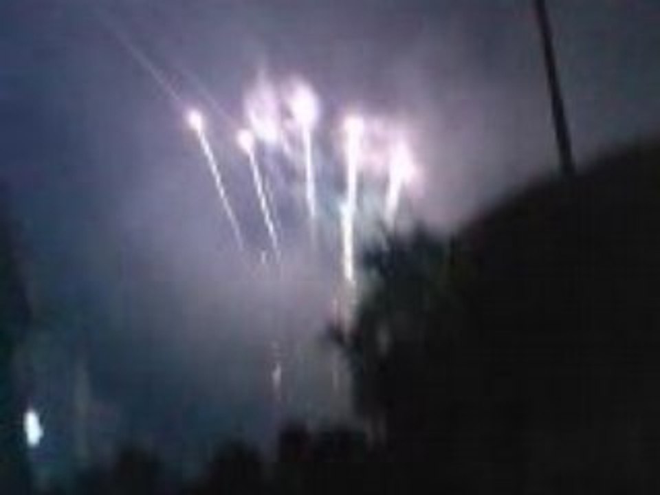 Feu d'artifice a morlaix