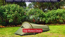 Outdoor 1 Person Ultralight Tent Backpack Portable Waterpro... -- Top Pick 2026 | Unbeatable Price!