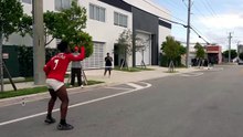 O DIA QUE O SPEED QUASE FOI ATROPELADO FAZENDO O SIUUU DE CRISTIANO RONALDO! 😱🚗💨