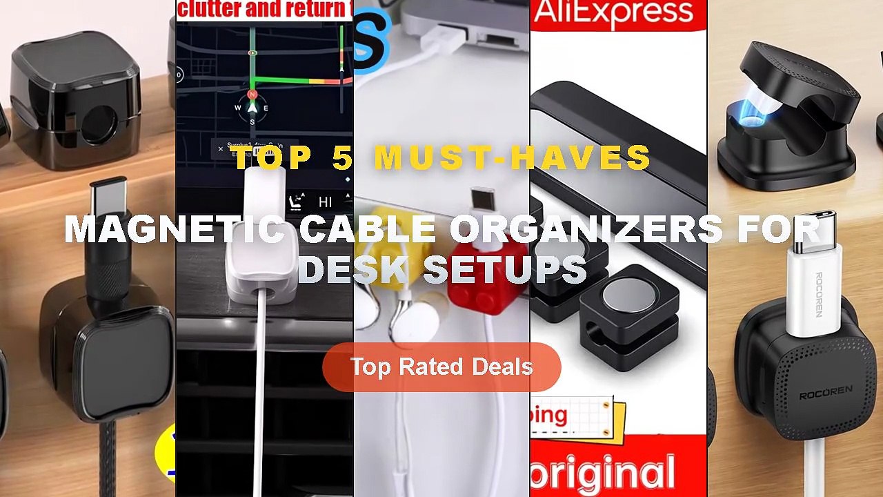 Don't Buy Magnetic Cable Organizers For Desk Setups Before Watching This!