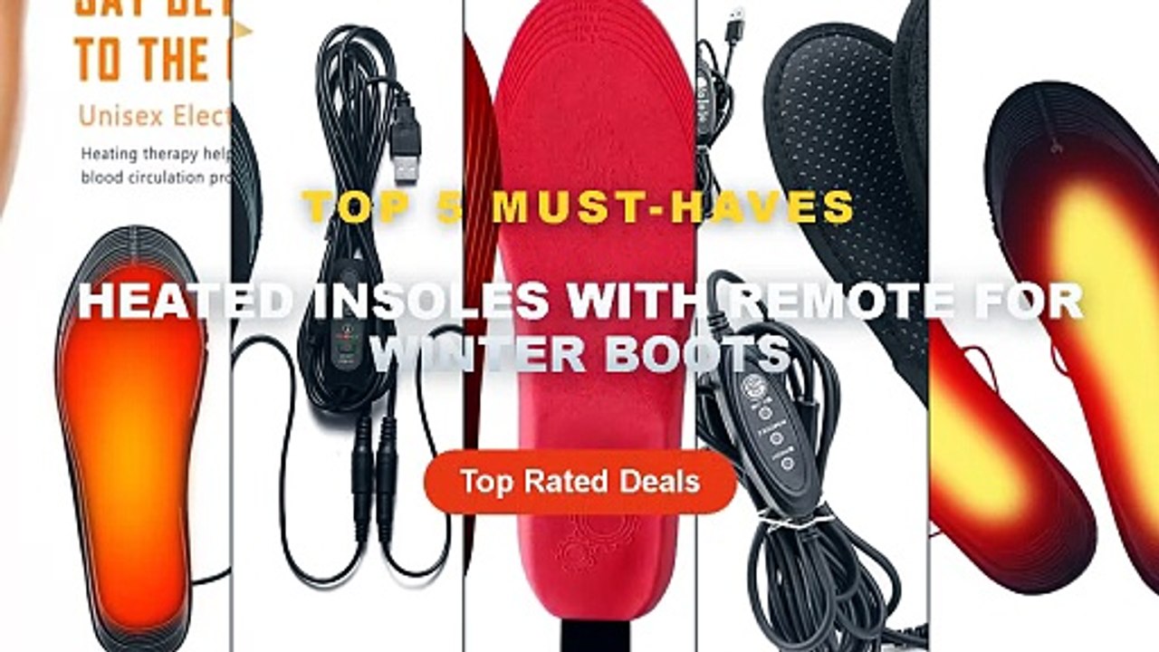 Don't Buy Heated Insoles With Remote For Winter Boots Before Watching This!