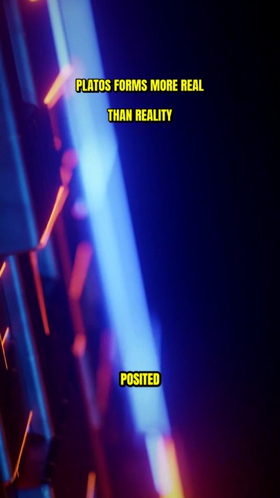 🤯 Plato's Forms: More Real Than Reality?