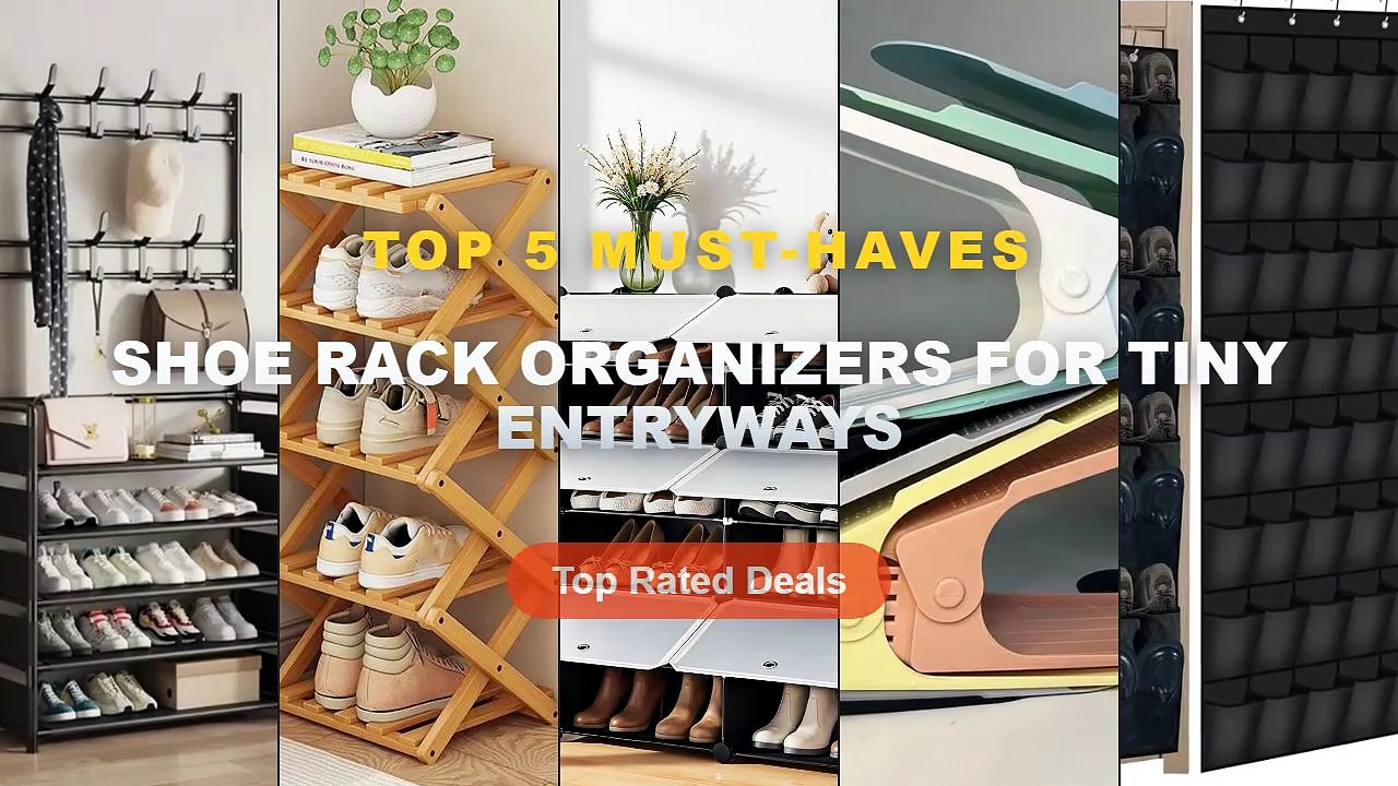 Ultimate Guide to the Best Shoe Rack Organizers For Tiny Entryways