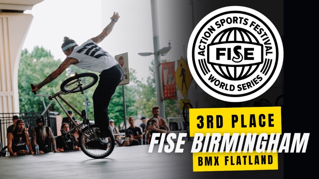 3rd Place - UCI BMX Freestyle Flatland World Cu...