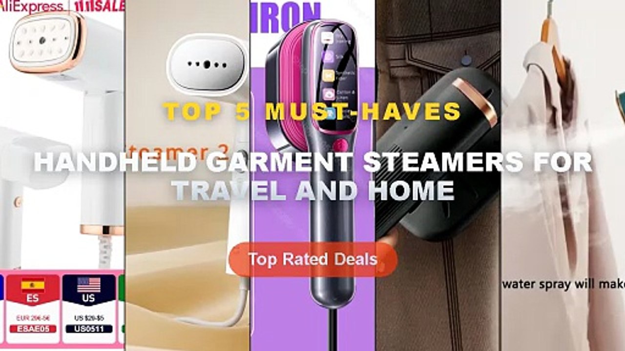 Ultimate Guide to the Best Handheld Garment Steamers For Travel And Home