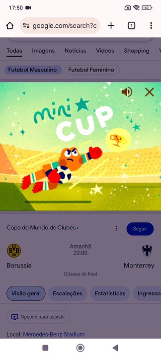 65 - Borussia x Monterrey - Partida 10 - Mini C...