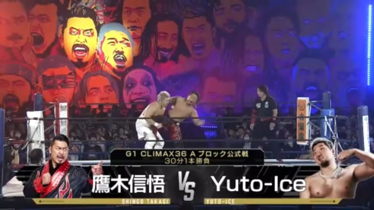 OSKAR vs. Callum Newman - G1 Climax 36 B Block...