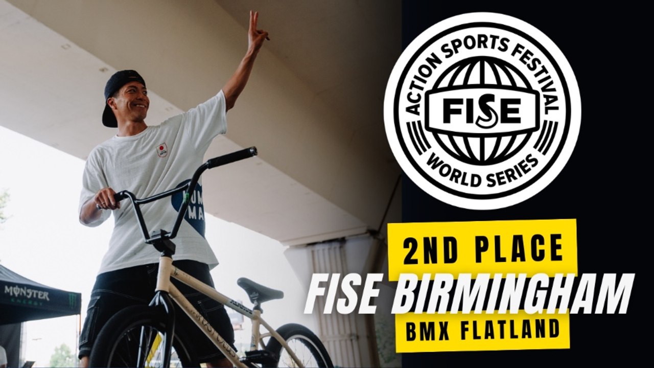 2nd Place - UCI BMX Freestyle Flatland World Cu...