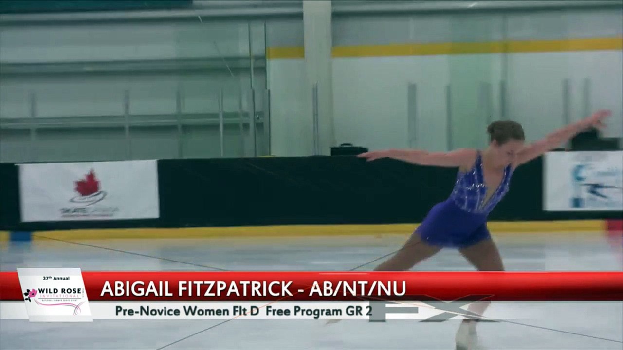 2017 Wild Rose Invitational - Robinson Arena - Pre Novice Women Flight ...