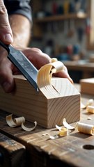 I Turned a Wooden block into a Kombi