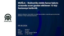 Bodrum'da otelde havuz bakımı sırasında sızan gazdan etkilenen 15 kişi hastaneye kaldırıldı