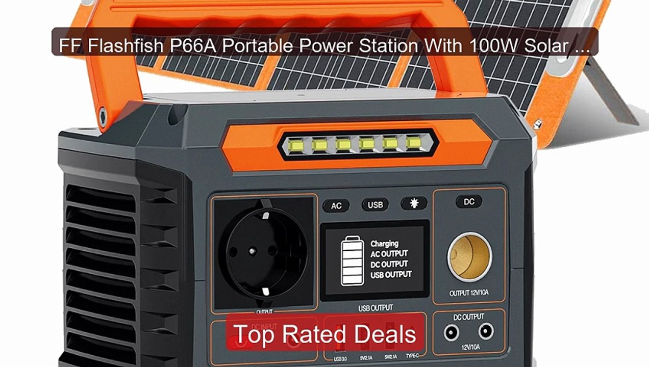 FF Flashfish P66A Portable Power Station With 100W Solar Pa... -- Top Pick 2026 | Unbeatable Price!